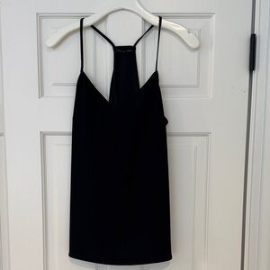 Black tank top
